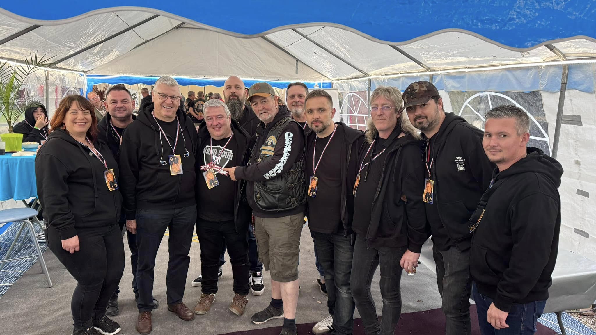 Le groupe en festival